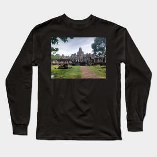 Bayon Temple, Siem Reap, Cambodia Long Sleeve T-Shirt